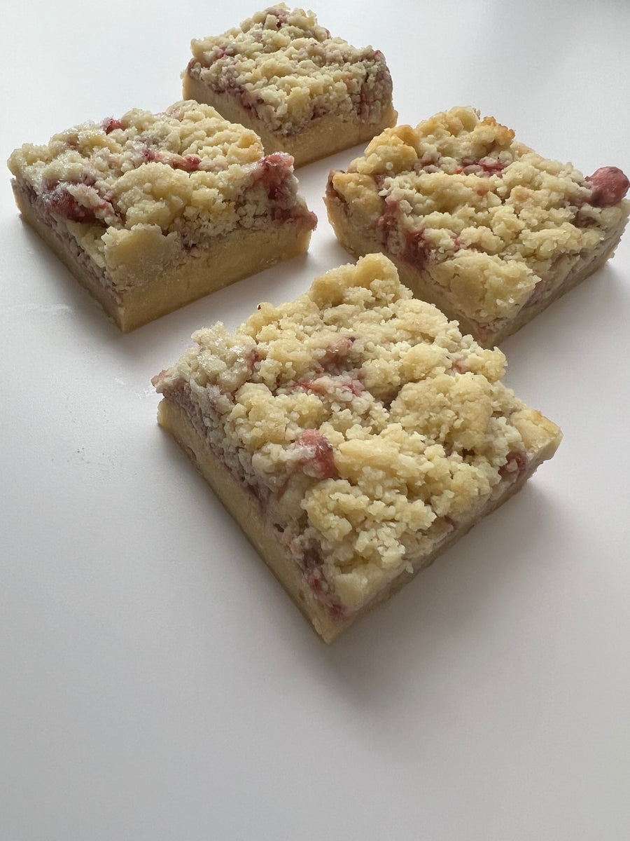 Strawberry Crumb Bars